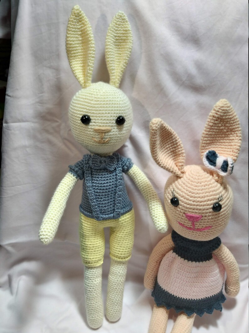 Crochet Rabbit Baby Newborn Gift,Amigurumi Animal,healthy Toys,Rabbit toys Rabbit Toy Amigurumi Bunny Stuffed Animals/& Plush Bunny Toys