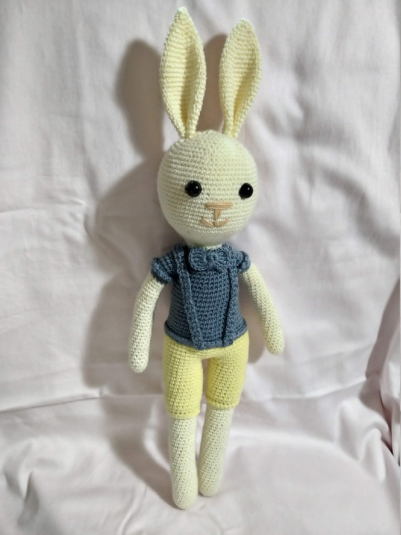 Crochet Rabbit Baby Newborn Gift,Amigurumi Animal,healthy Toys,Rabbit toys Rabbit Toy Amigurumi Bunny Stuffed Animals/& Plush Bunny Toys