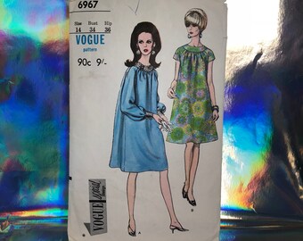 1960s Vogue Dress Pattern