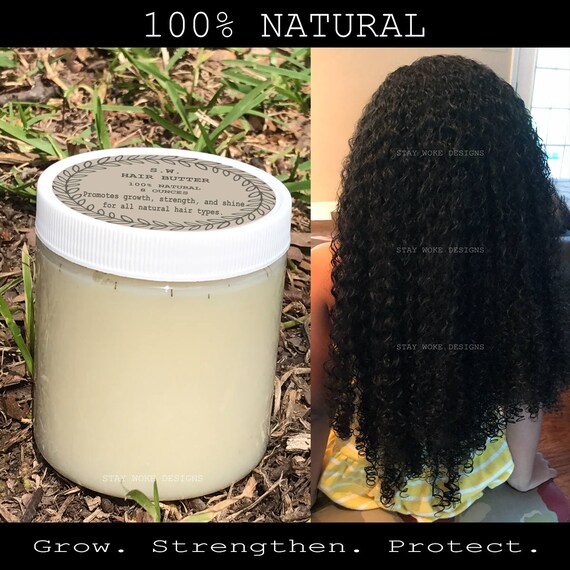 Natural Hair Hair Butter Detangler Moisturizer Hair Etsy