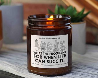 What the Fucculent, anniversary gift, crazy plant lady, gift for plant lover, funny gift for her, gifts, gift for her