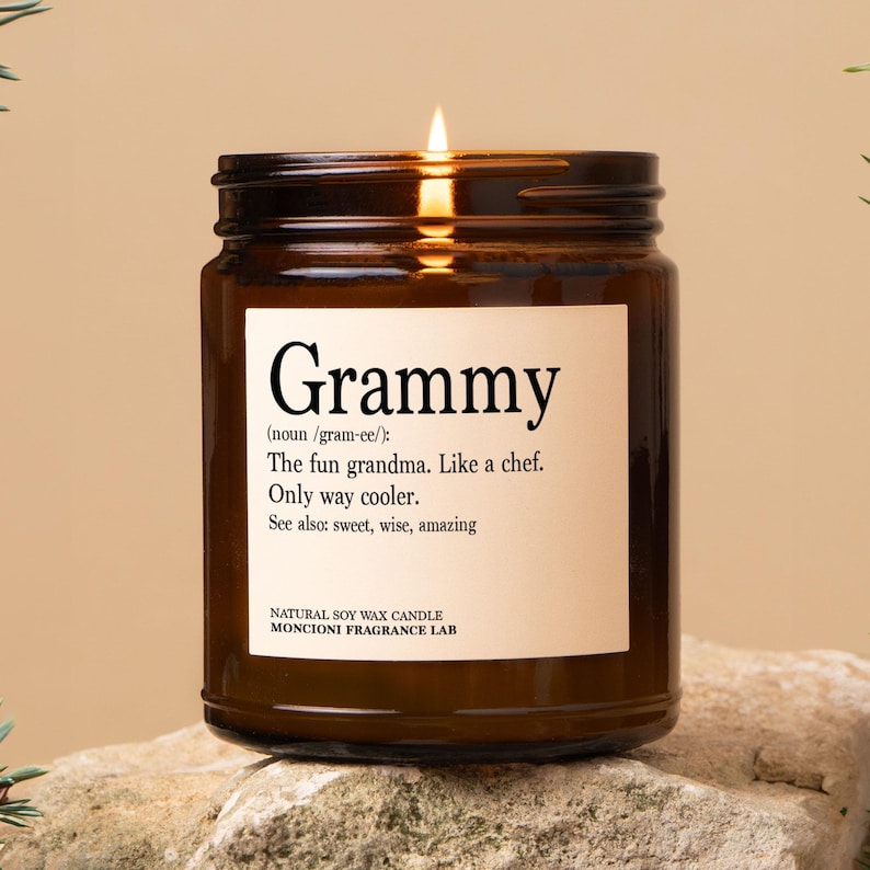 MoncioniFragranceLab Grammy Definition Candle
