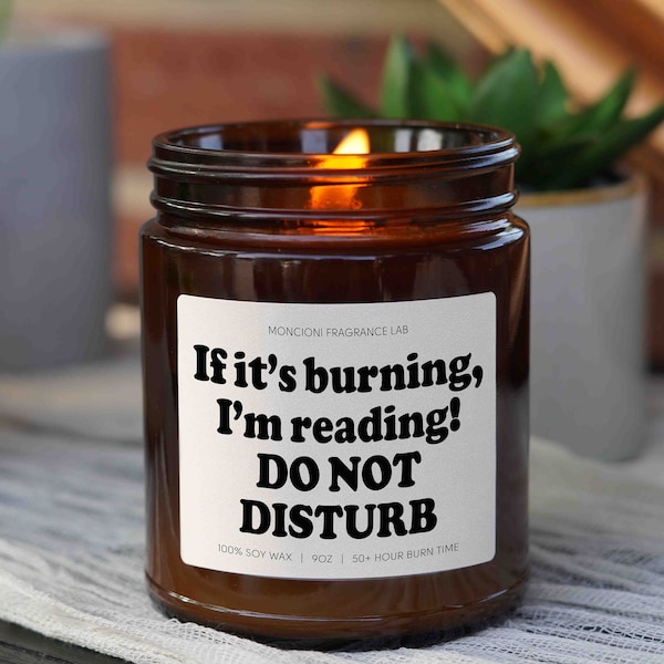 Bookstore Gift, Book Lover Candle Gift, Book Candle Scent, Book Inspired Candle, Literary Candle, Soy Candle Gift, Scented Candle