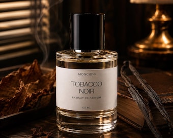 tobacco noir perfume Scent Profile A deep Handcrafted Perfume for Women, Men