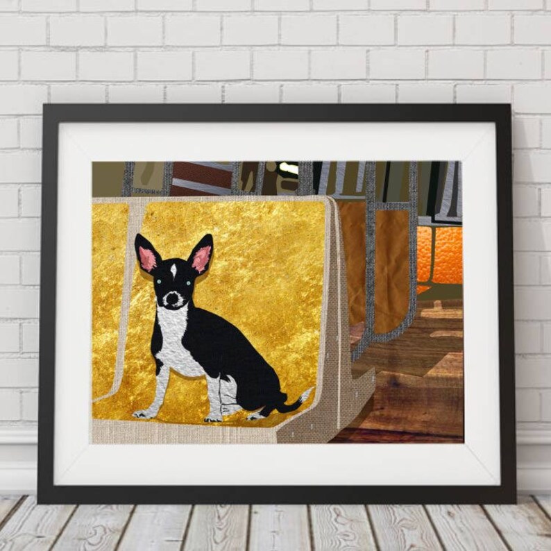 Black Dog Print, Dog Prints, Puppy Print, Dog Art, Wall Decor, Instant
