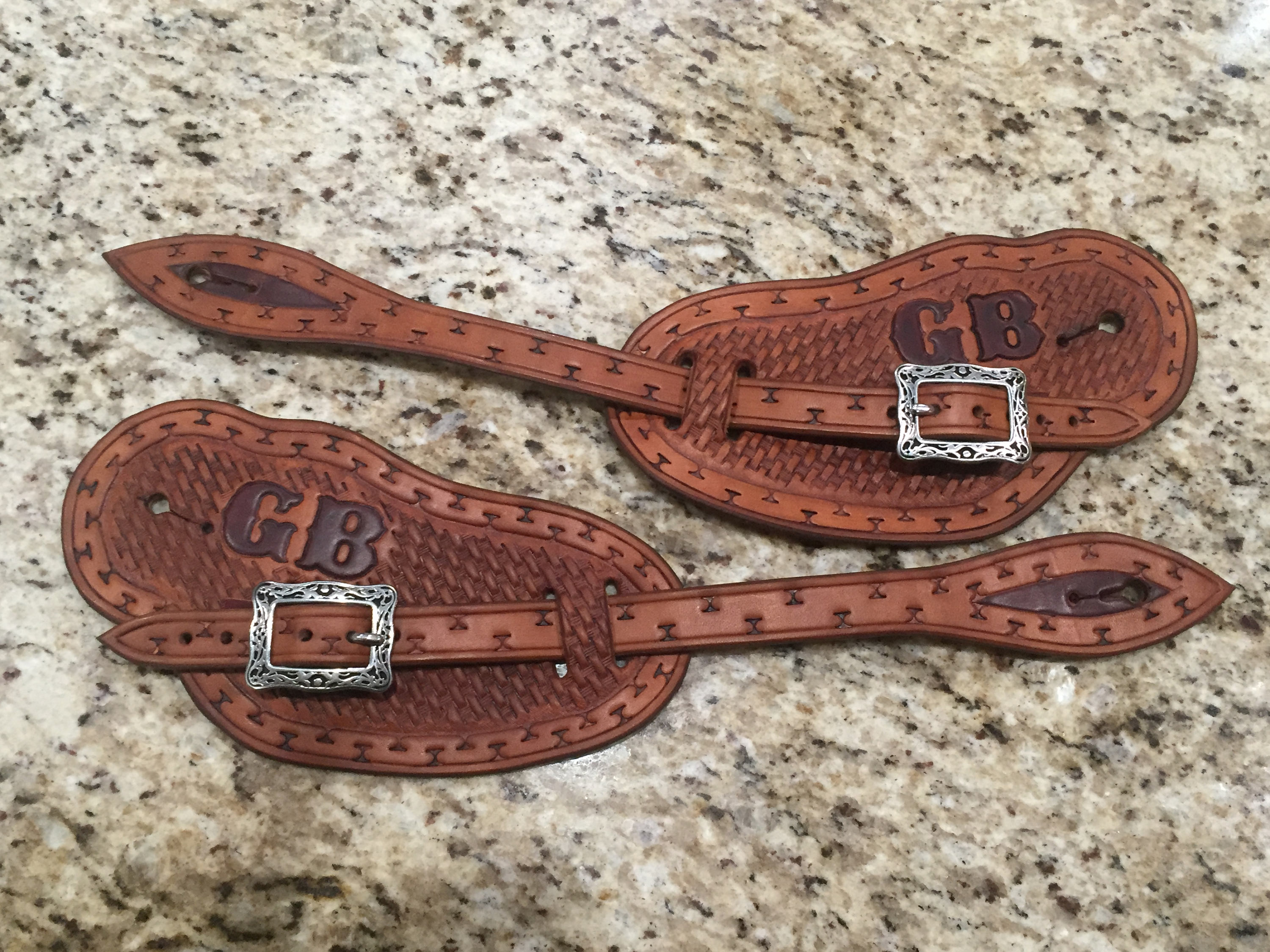 Custom Spur Straps Etsy