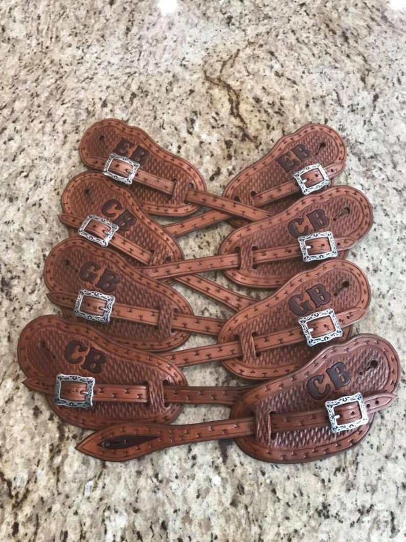 Custom Spur Straps Etsy