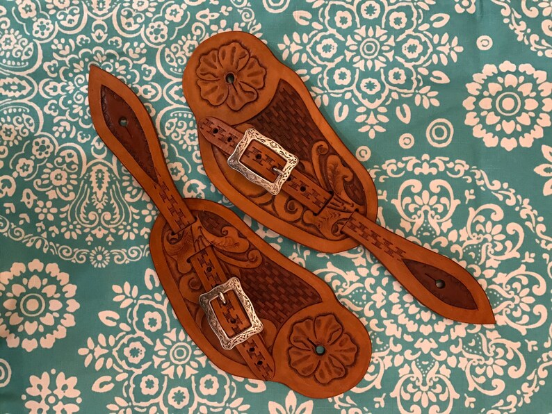 Custom Spur Straps Etsy