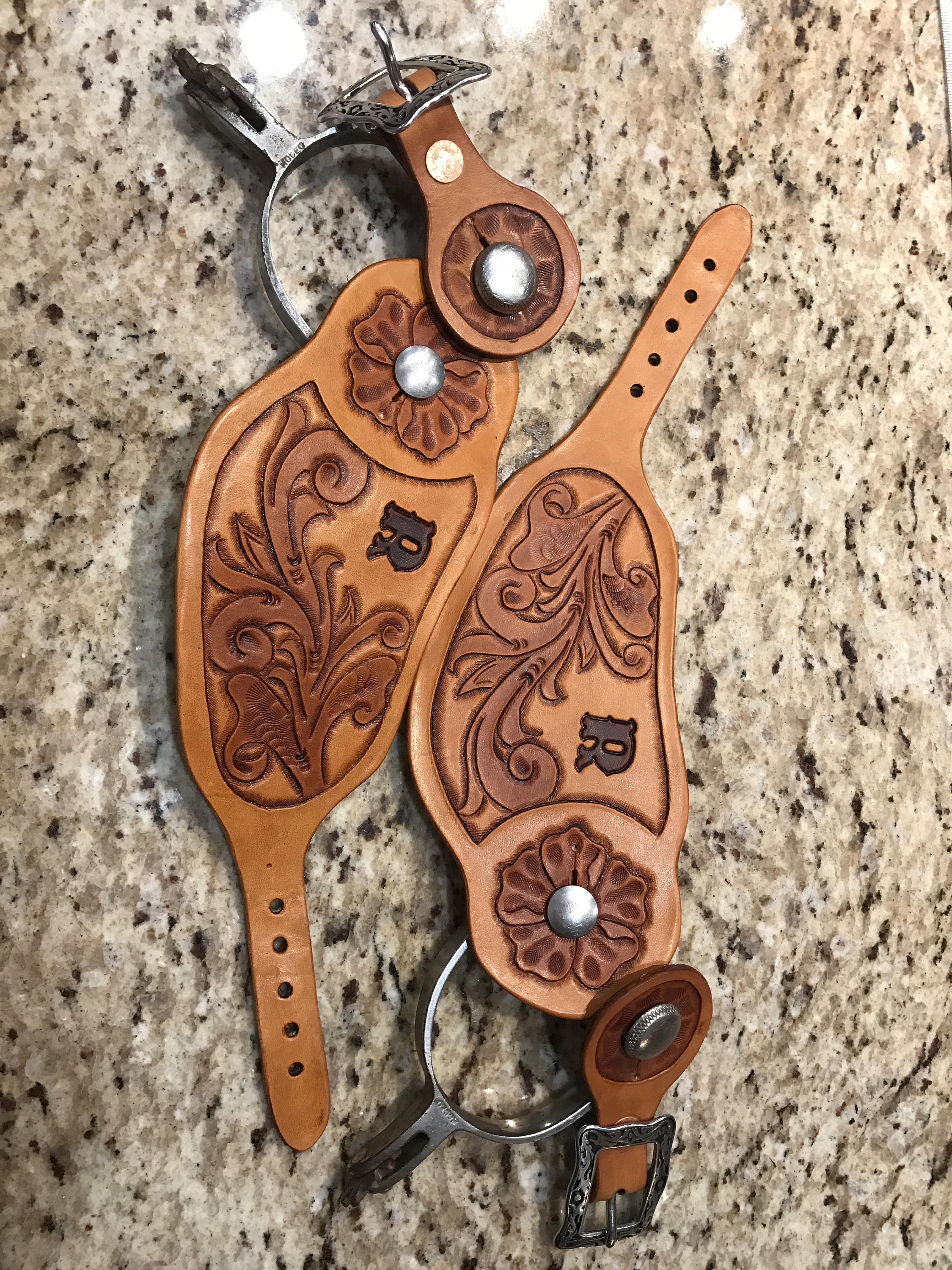 Custom Spur Straps Etsy