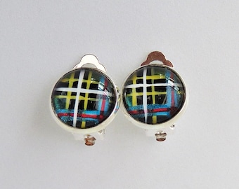 St Piran/'s Day Kernow Hand-painted Cornish Tartan Adjustable Ring Cornwall