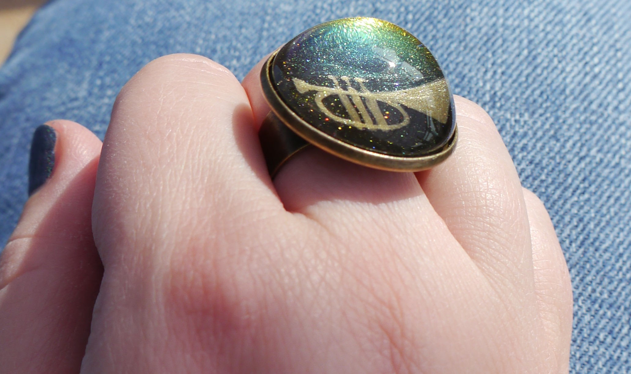 Holographic Multichrome ColourShifting Nail Etsy