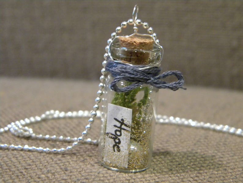 Message in a Bottle Necklace image 4