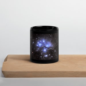Tasse noire Pléiades