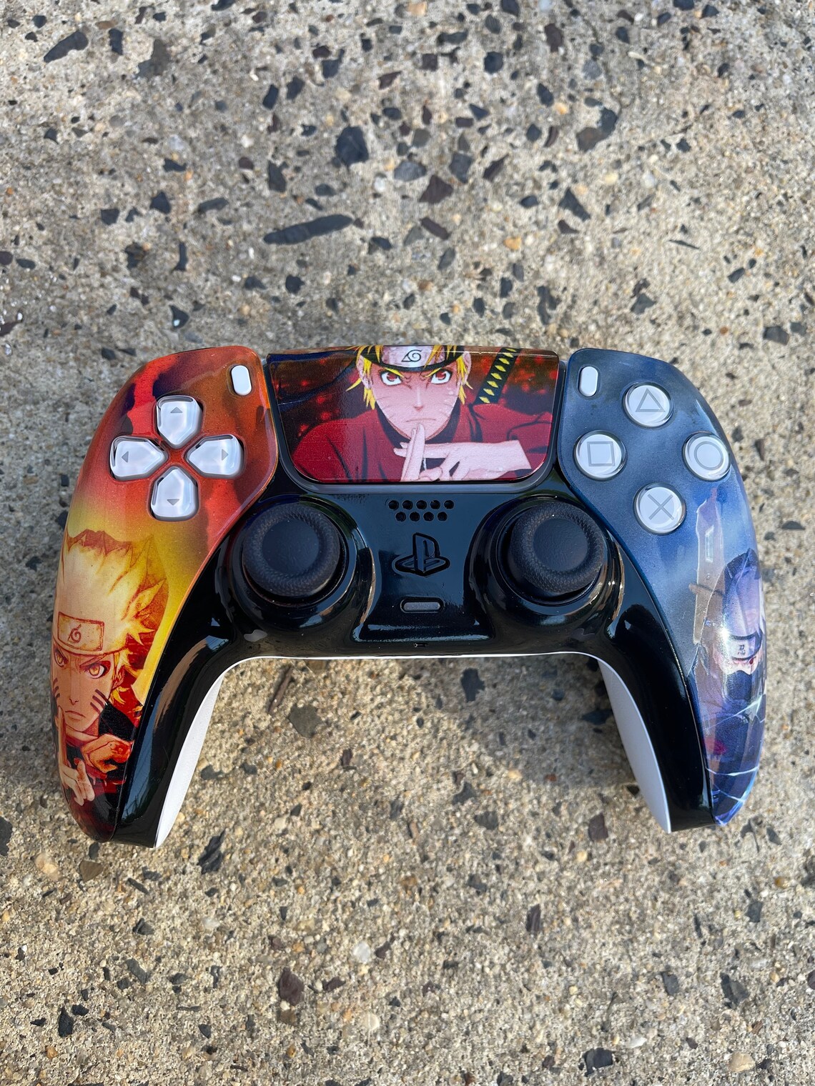 Custom Naruto/Kakashi PS5 Controller | Etsy