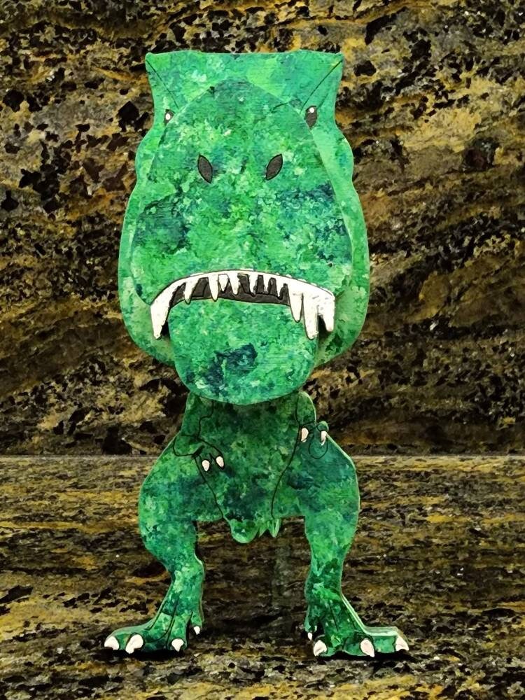 Dinosaur T Rex Eyeglass Glasses Holder Etsy