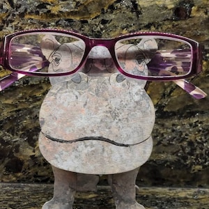 Hippo Eyeglass Glasses Holder