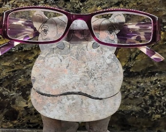 Hippo Eyeglass Glasses Holder