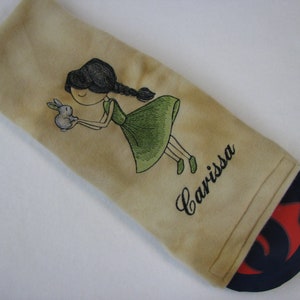 ZooPack - Girl with Rabbit Ice/Heat Pack Cover (Can purchase with pack too)