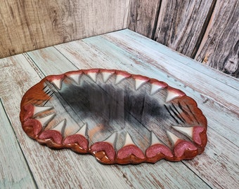 Shark Tooth Resin Tray