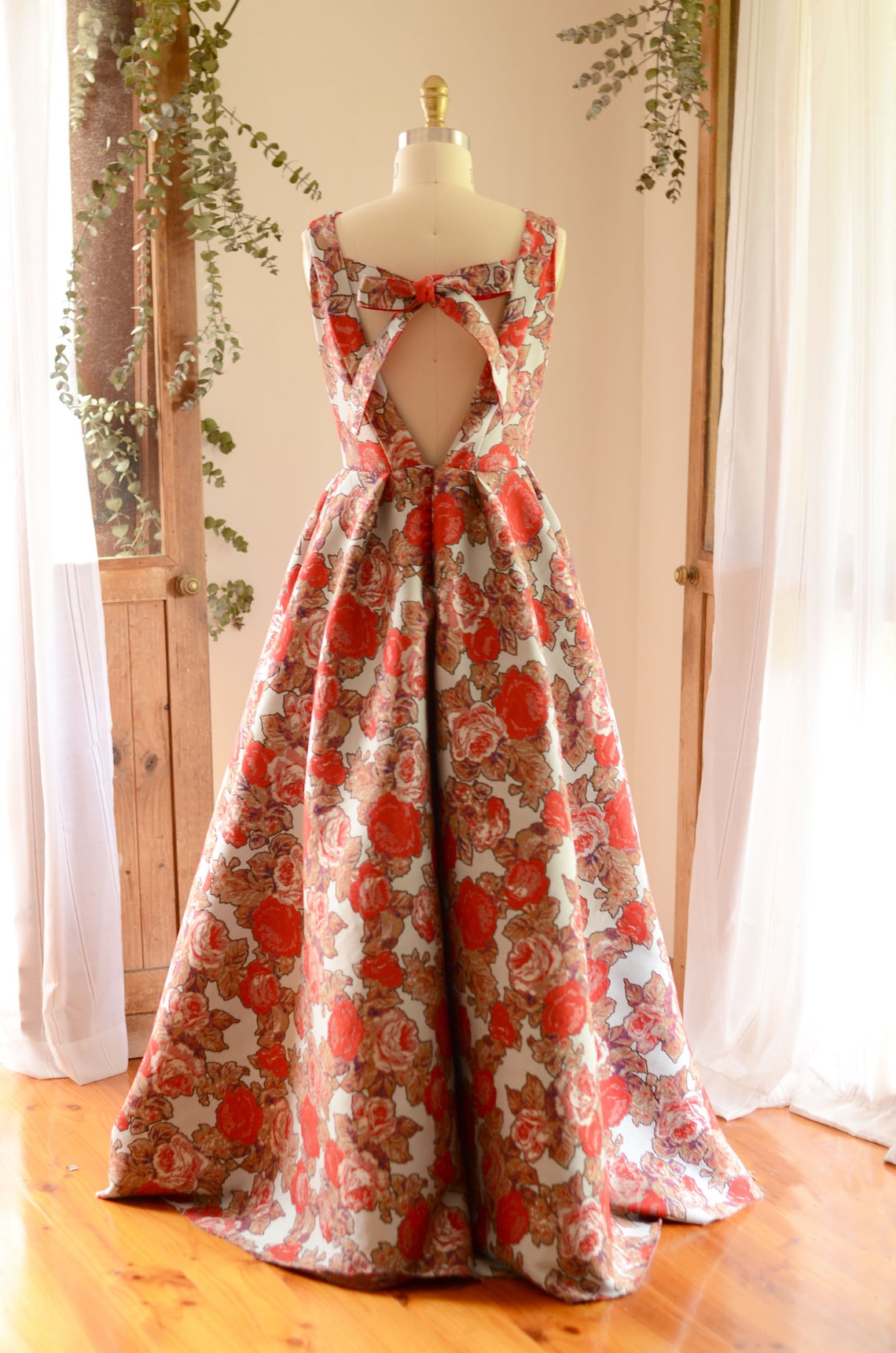 RED ROSE GOWN | Wedding Dress, Bridal Gown, Bridesmaid Dress, Mother of ...