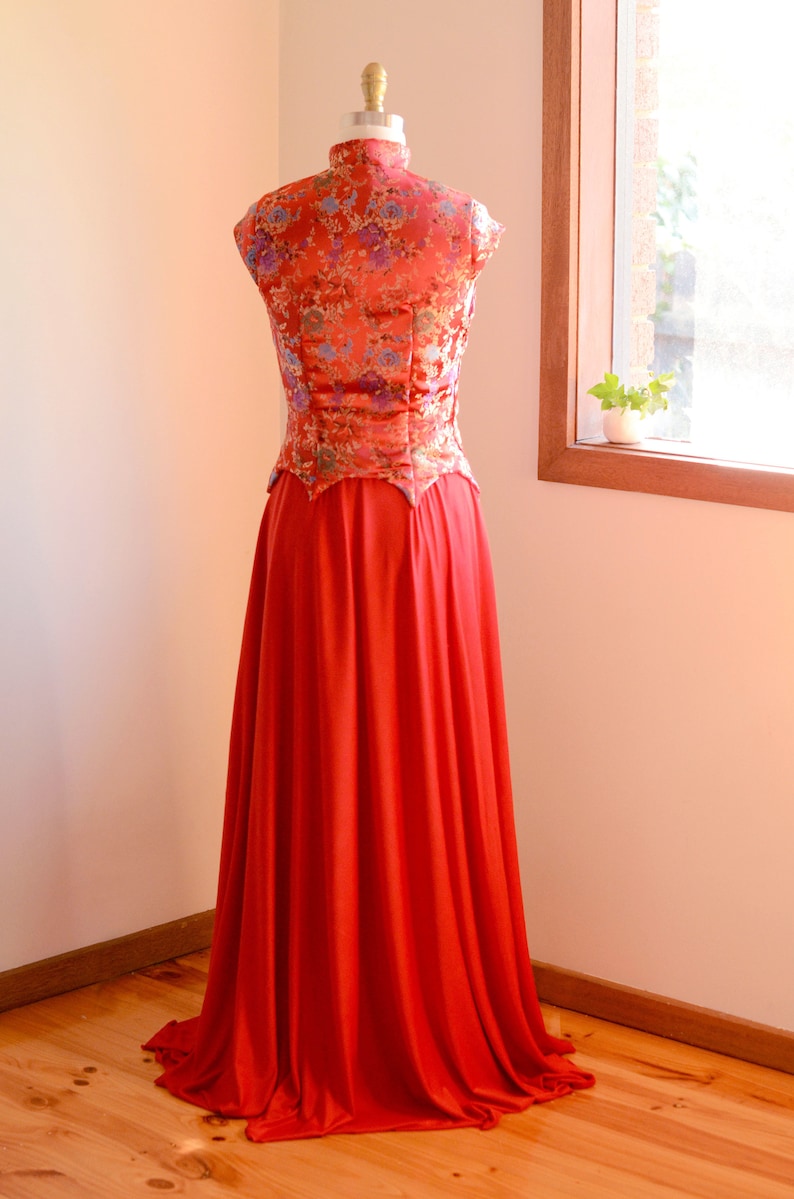 BOHO TEA CEREMONY Wedding Dress Cheongsam Qipao Oriental Etsy Australia