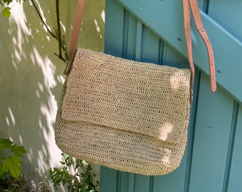 Sac en raphia naturel