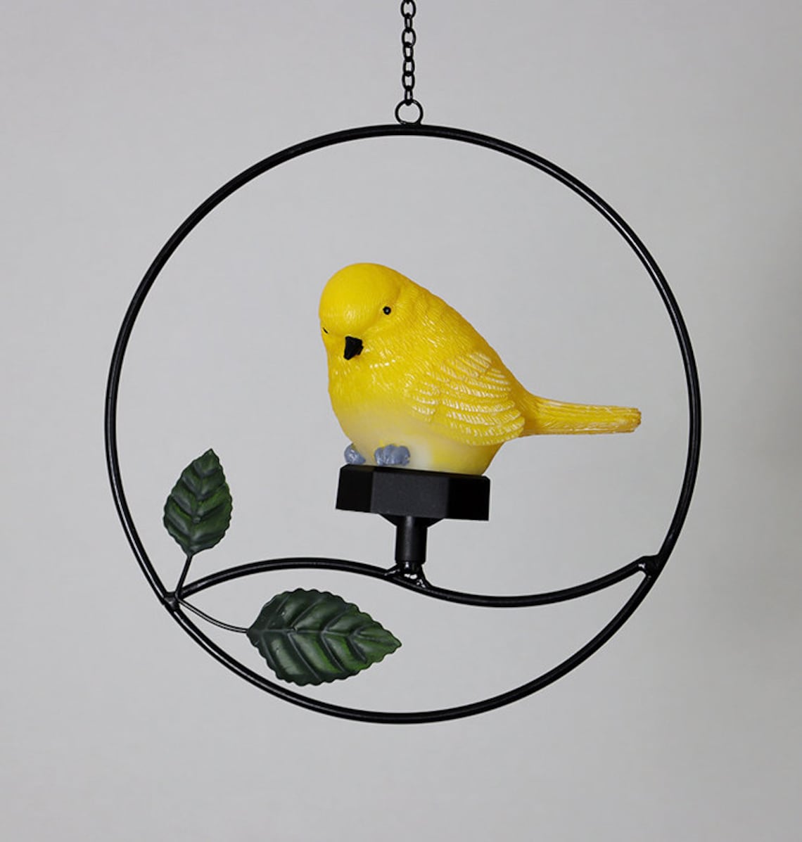 Solar Powered Hanging Animal Bird Lantern Garden Yard Patio | Etsy