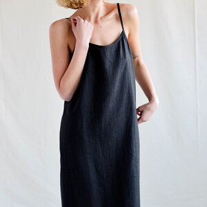 Linen cami dress cheap