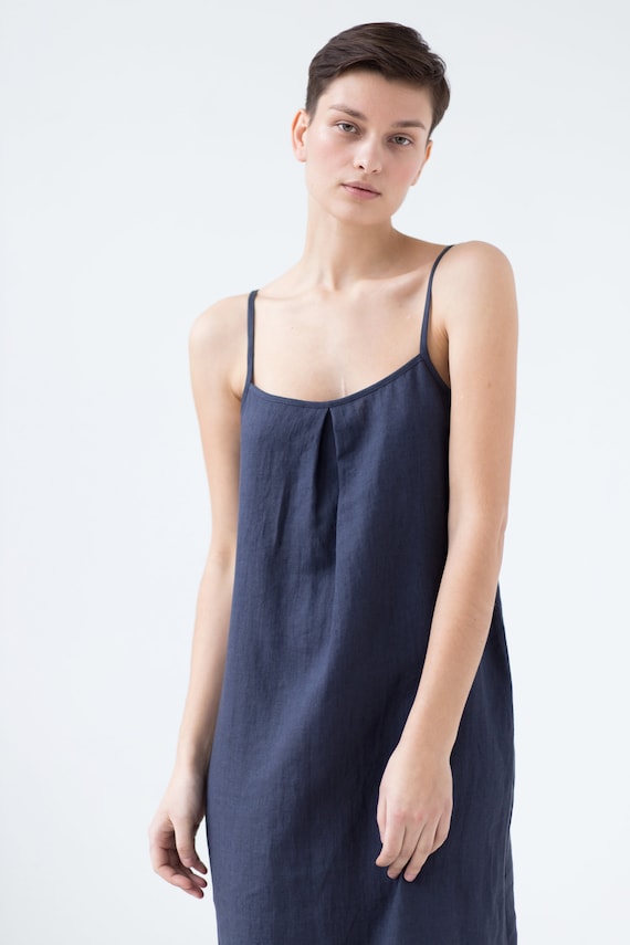 Linen Slip Dress soft Linen Sleep Dress natural Linen Nightie Linen Gown Etsy UK