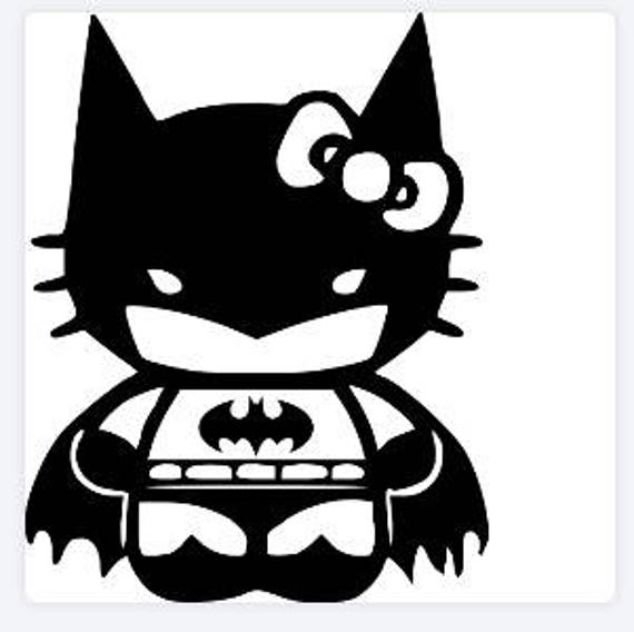 Hello bat Kitty Etsy