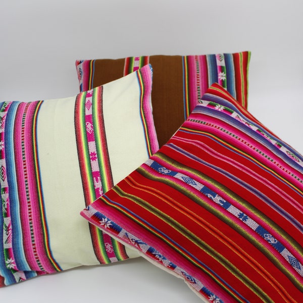 Housse de coussin ethnique