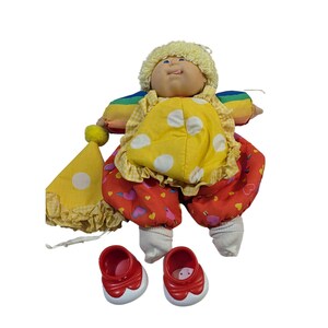 Vintage 1983 1986 Cabbage Patch Kids Clown Doll Red Signature Head Mold 11*