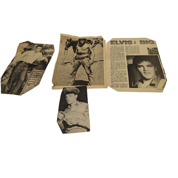 Newspaper Clippings Scrapbooking Etsy