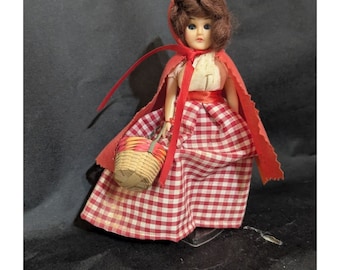 赤ずきんちゃんの木製人形、ポーランド製、7インチ、70年代、 - Etsy 日本