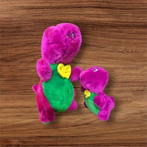 Barney plush doll - Etsy 日本