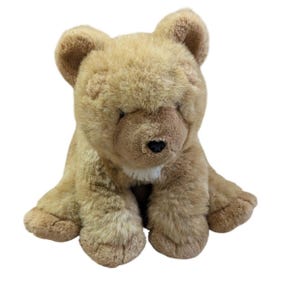 vtg 1979 Gund  teddy Bear Plush Toy 16&quot; Tan Stuffed Animal  floppy cuddly