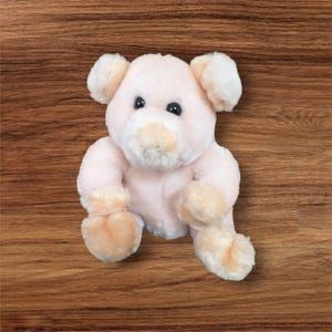 Kellytoy 2001 Plush Pig Stuffed Animal Toy 11&quot; Pink & Whiter Piglet