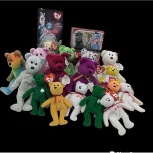 Vintage Ty & McDonalds Beanie Babies Plush Toy Collection