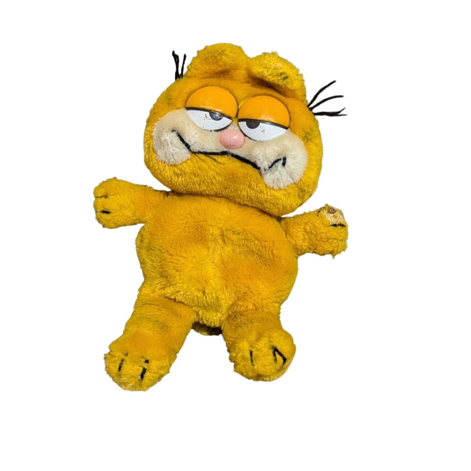 Vintage Garfield Cat Plush Stuffed Toy 1978 1981 Fun Farm Retro 9