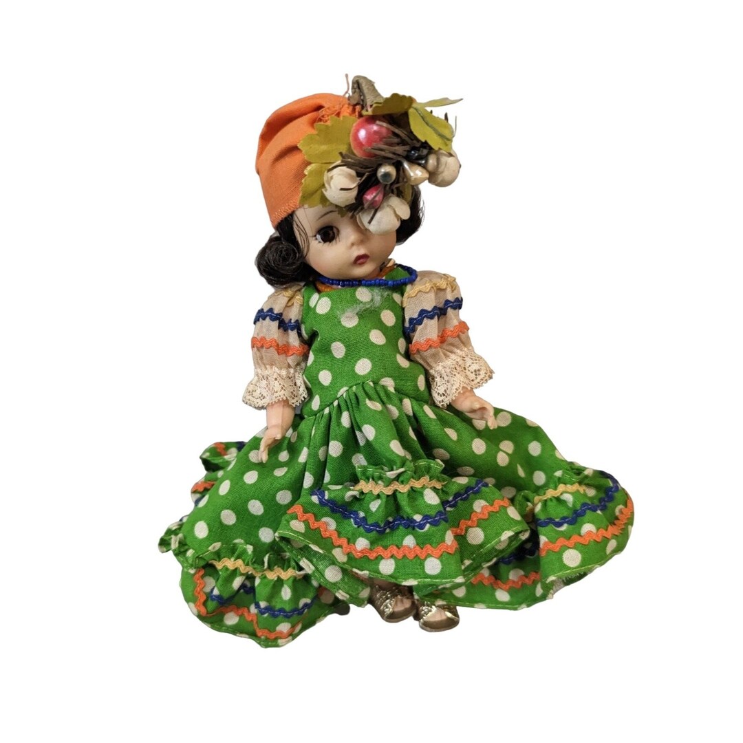 Vintage Madame Alexander Brazil Doll International Doll Collection 8 Etsy