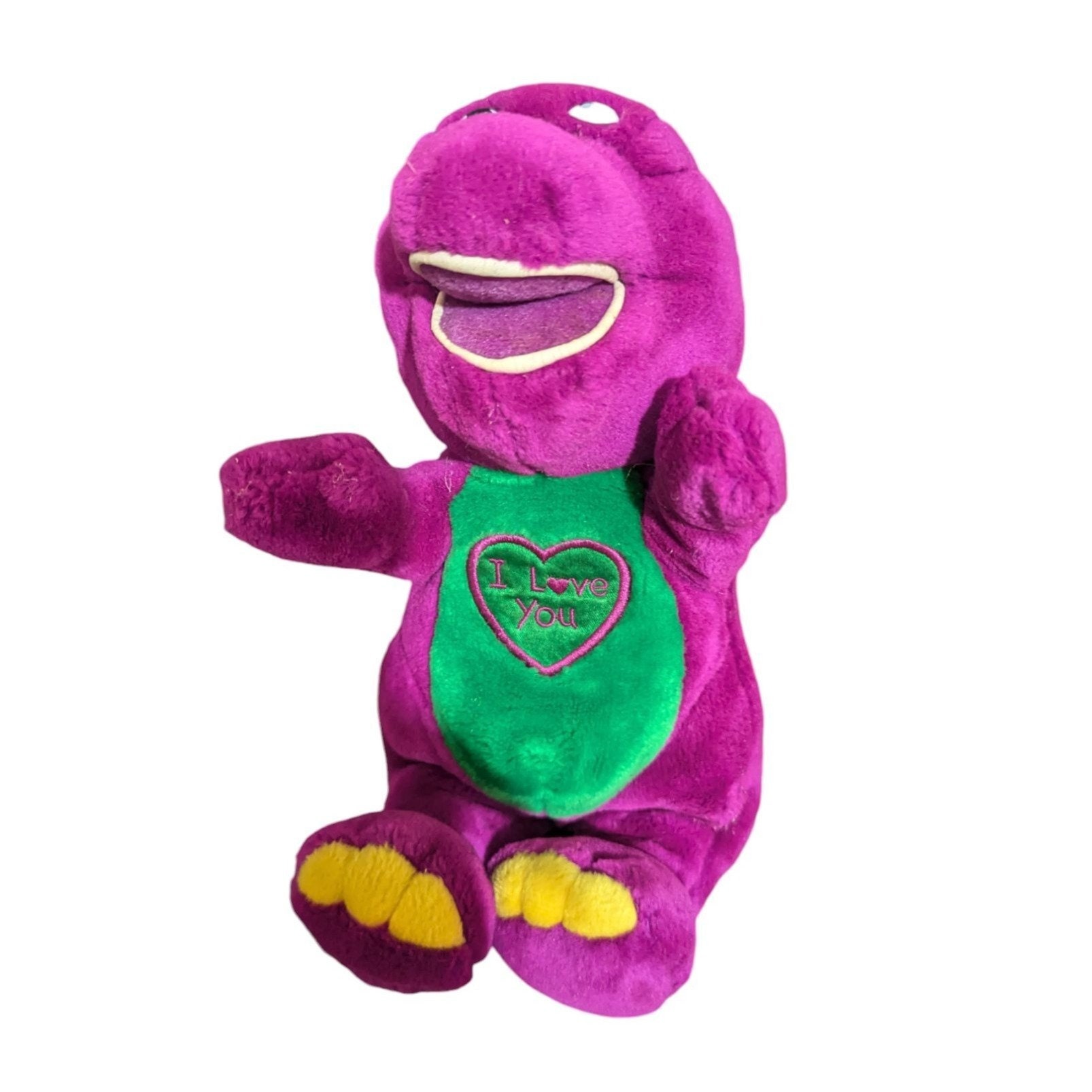 Vintage Lyons Singing Barney the Dinosaur 10 Plush i Love You WORKS Etsy