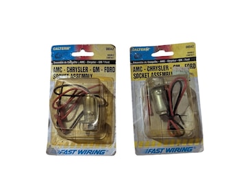 Calterm 08542 Double Contact Socket Assembly AMC Chrysler GM Ford Fast Wiring 2
