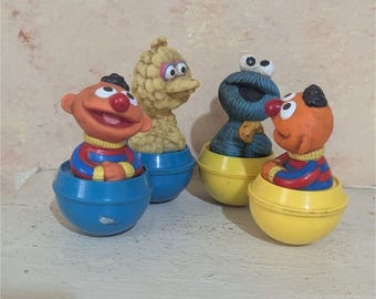 ヴィンテージ 1993 セサミストリート トレインセット エルモ