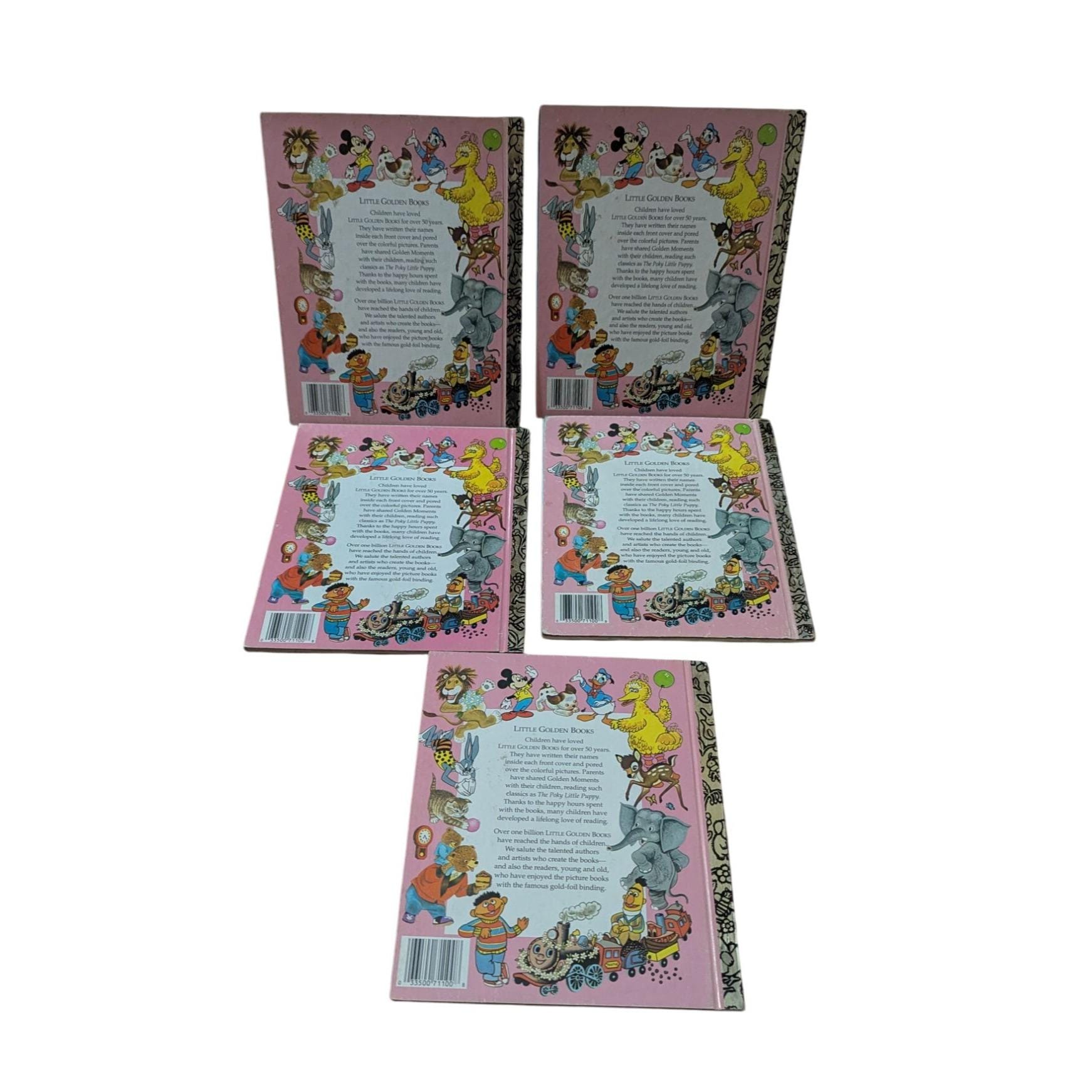 ディズニー 絵本 Little Golden Books 5冊セット Vintage Disney Little Golden Books: Classic Set of 5 - Etsy