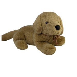 Vintage Douglas Cuddle Toys Dog Plush 14 inch Golden Retriever Puppy Realistic