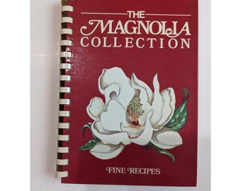 Vintage The Magnolia Collection 1985 Signed Gene Westbrook Cookbook