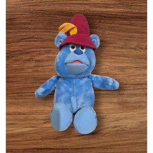 Vintage Fisher Price Disney Gummi Bears TUMMI 16&quot; Plush Stuffed Animal toy 1985