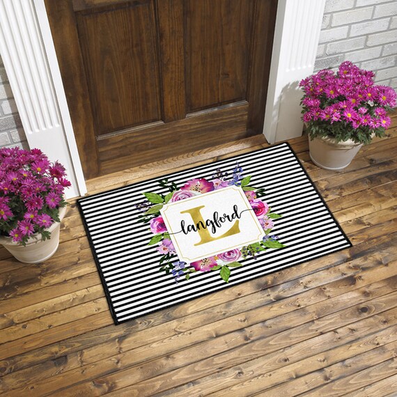 Personalized Front Door Mat Front Door Mat Front Etsy