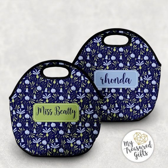 personalized lunch tote