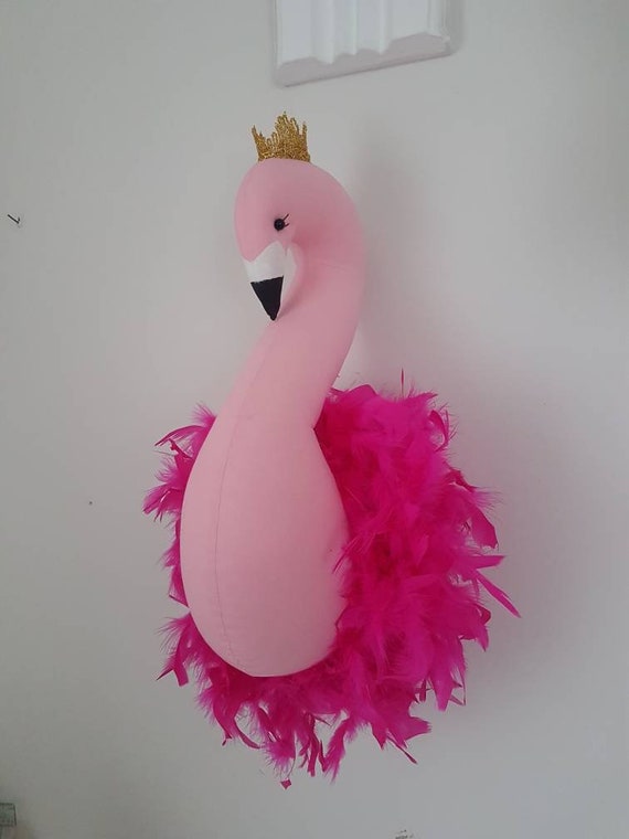 Flamingo mount flamingo gemonteerde kinderkamer Etsy